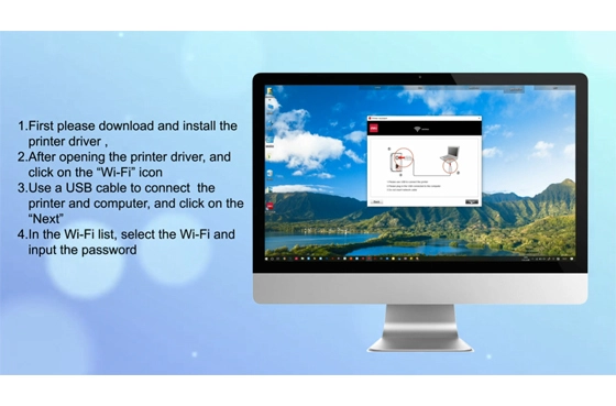 04 Deli Printer P2500 WiFi Model - Mobile - Mopria