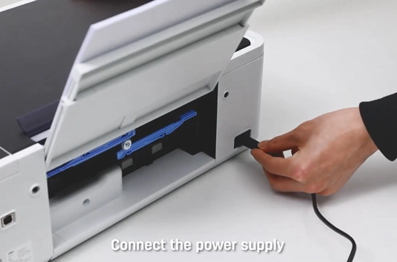 04 Settings Deli Printer D311NW Inkjet Printer