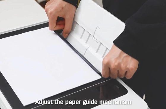 05 Load Paper Deli Printer D311NW Inkjet Printer