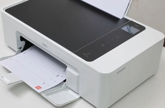 09 Calibration Via Computer Deli Printer D311NW Inkjet Printer