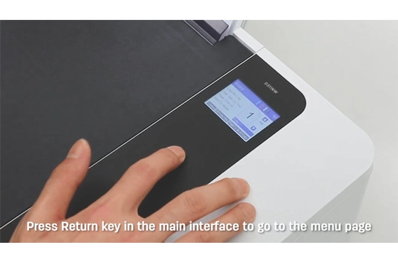 10 Calibration Via Printer Deli Printer D311NW Inkjet Printer