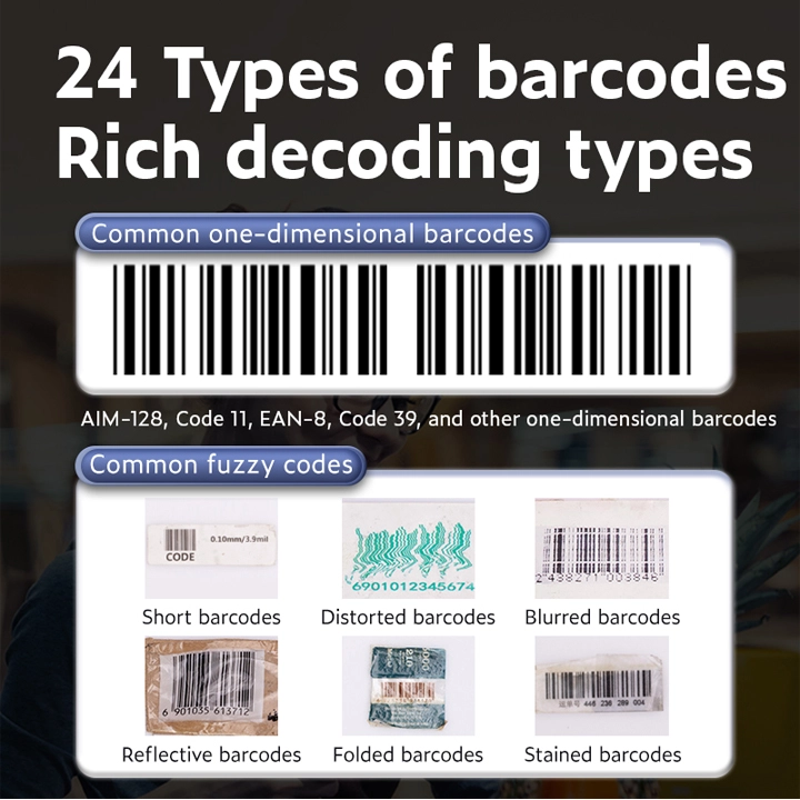 ES212 1D Handheld barcode scanner