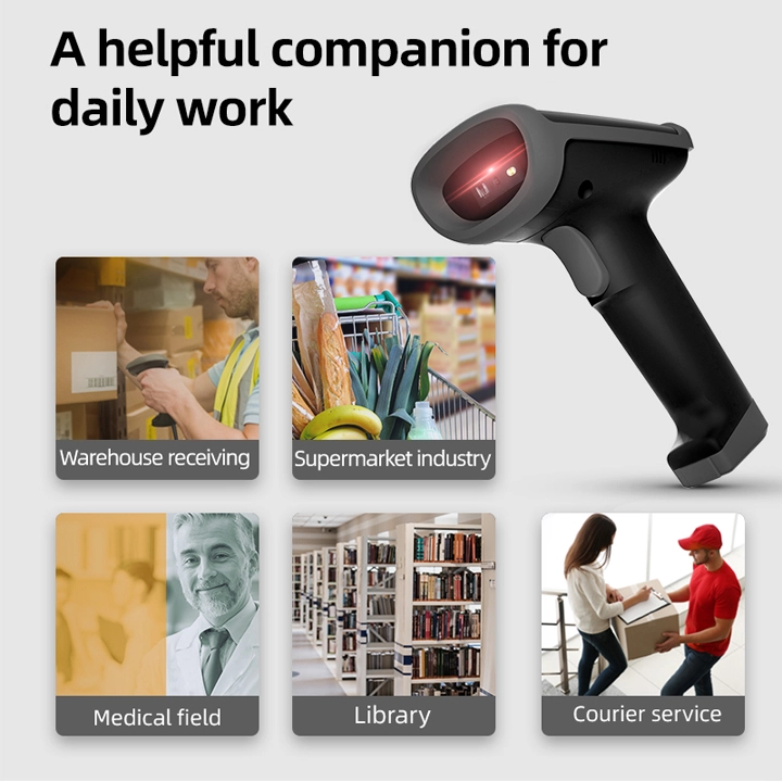 ES226 1D+2D Handheld Barcode Scanner