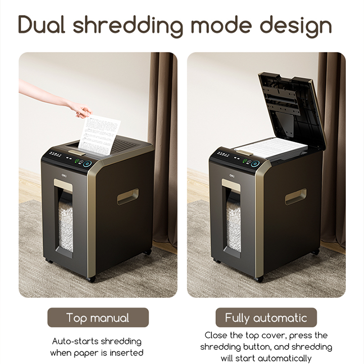 et089 p4 200 sheets auto feed shredder design