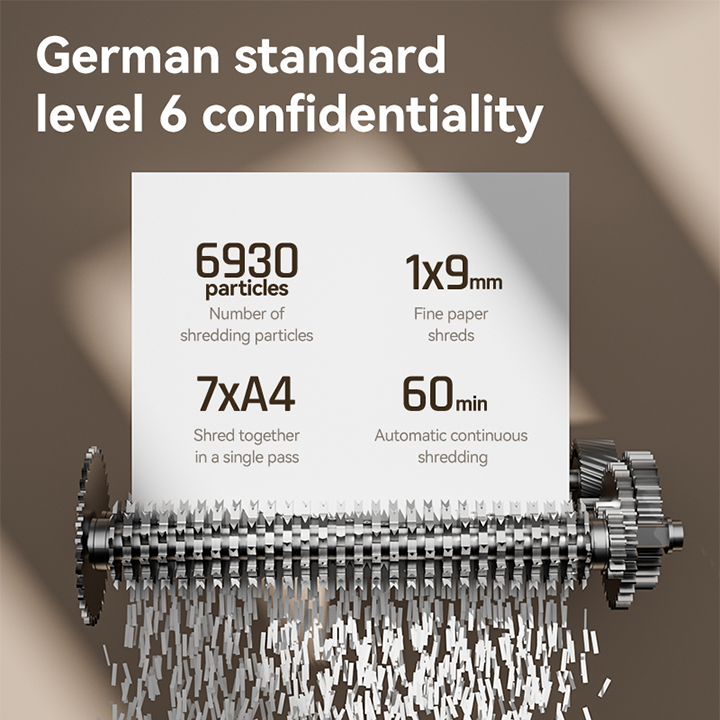 ET097 P6 Large Office Bussiness High Security Shredder