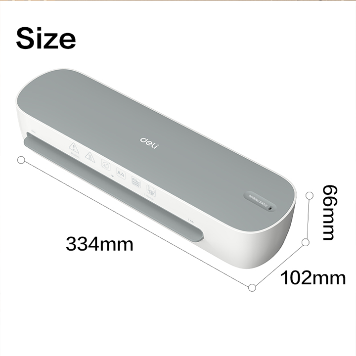 ET111 70-125 mic Anti Jam A4 Plastics Laminator