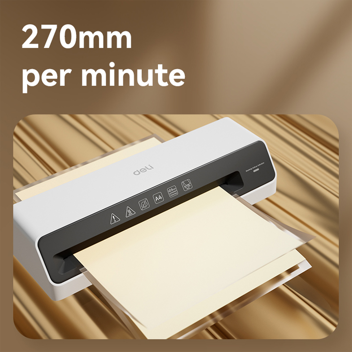 ET100 70-100 mic A4 Plastics Laminator