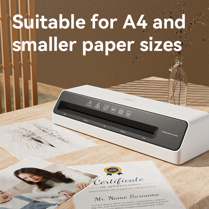 ET100 70-100 mic A4 Plastics Laminator