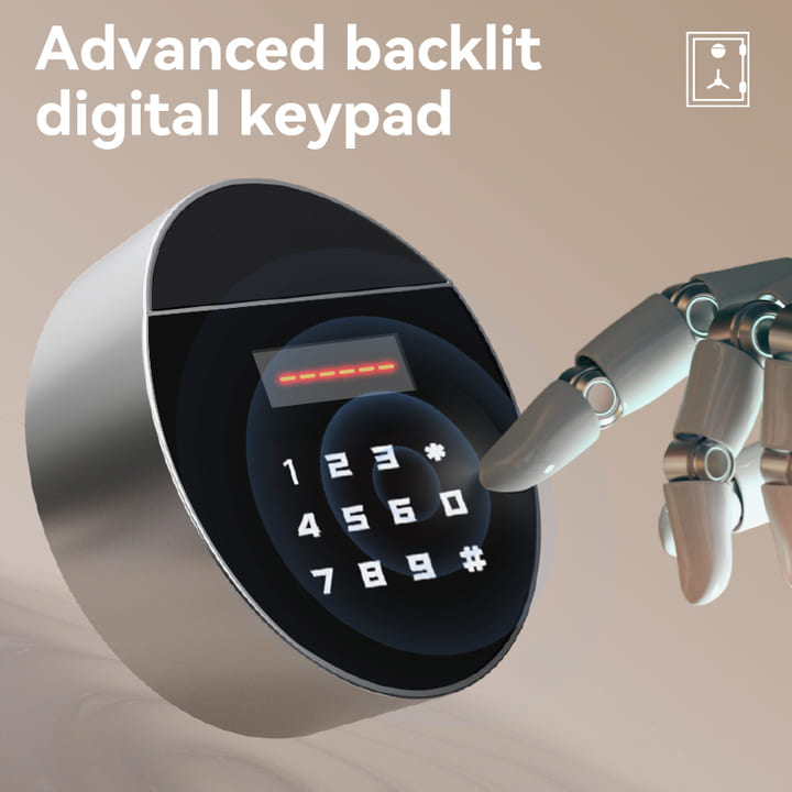 ET600 Fireproof Digital Safe