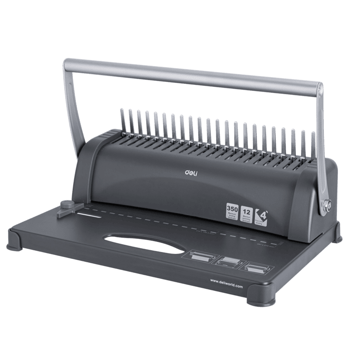 e3871 12 sheets a4 metal comb binding machine company