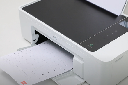 Calibration Via Computer Deli Printer D311NW Inkjet Printer