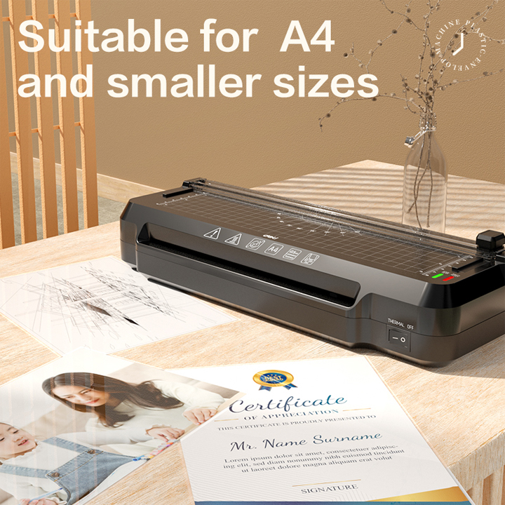 ET107 50-100 mic A4 3-in-1 multifunctional Laminator