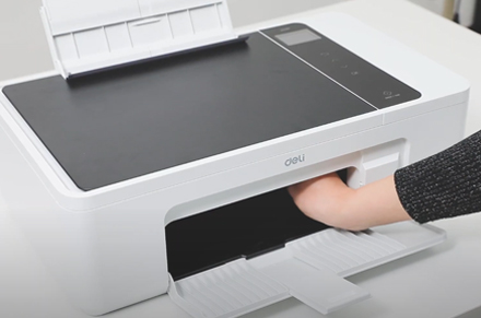 Optical Grating Cleaning Deli Printer D311NW Inkjet Printer