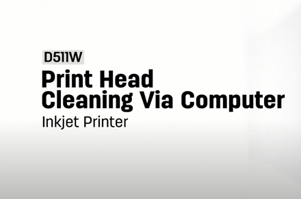 Print Head Cleaning Via Computer