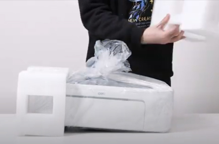 Repacking for Transportation Deli Printer D311NW Inkjet Printer