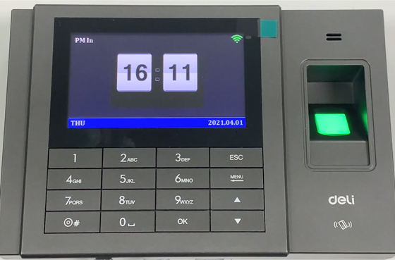 Schedule Setting on Machine| Deli Attendance Machine