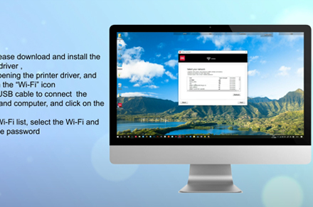 Deli Printer P2500 WiFi Model- Mobile - Airprint
