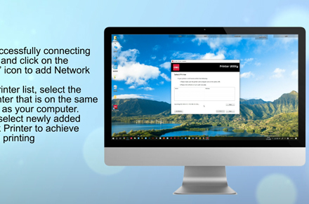 Deli Printer P2000 WiFi Model - Mobile - Airprint
