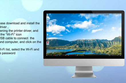 Deli Printer P3100 WiFi Model- Mobile - Airprint