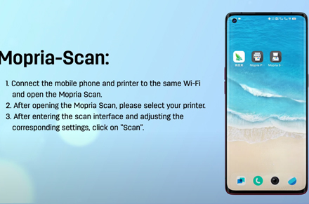 Deli Printer P3100 WiFi Model- Mobile - Mopria