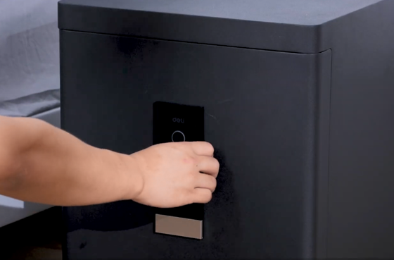 01 Deli ET593 Series Commercia Automatic Door Safe