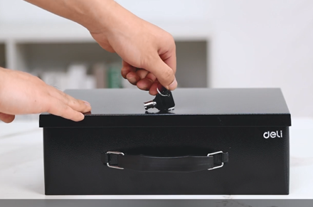 Deli ET610 ET611 ET612 Fireproof Document Box