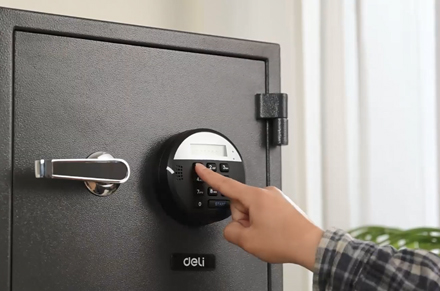 Deli ET580 Series Electronic Password Fireproof Box