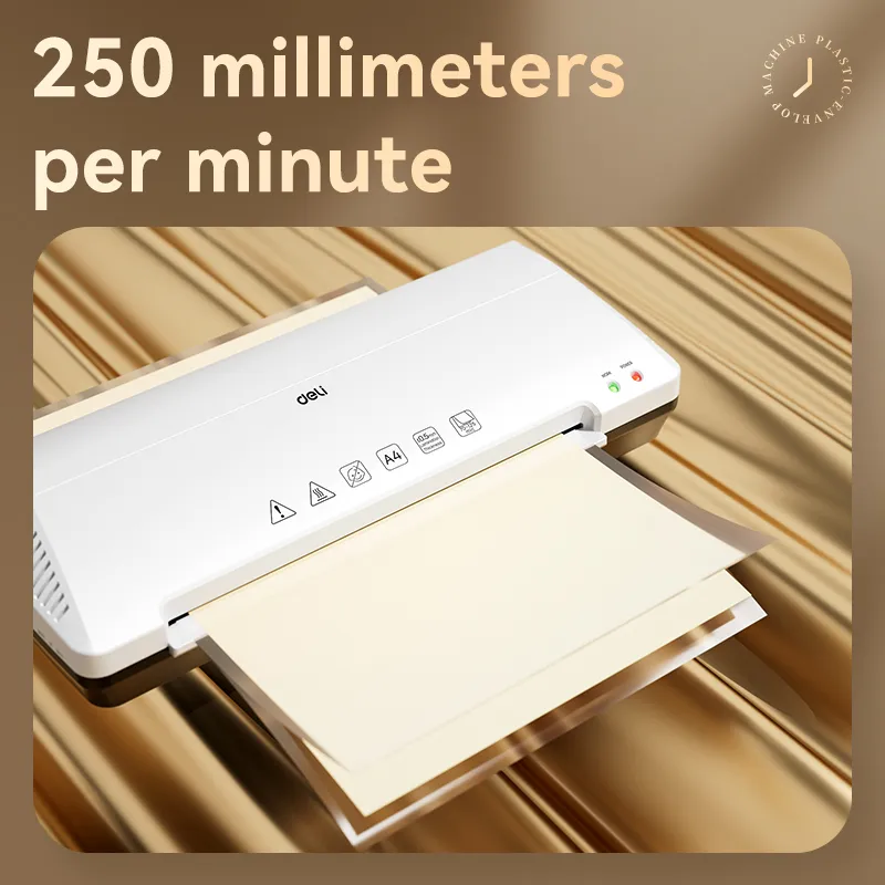 ET102 70-125 mic A4 Plastics Laminator