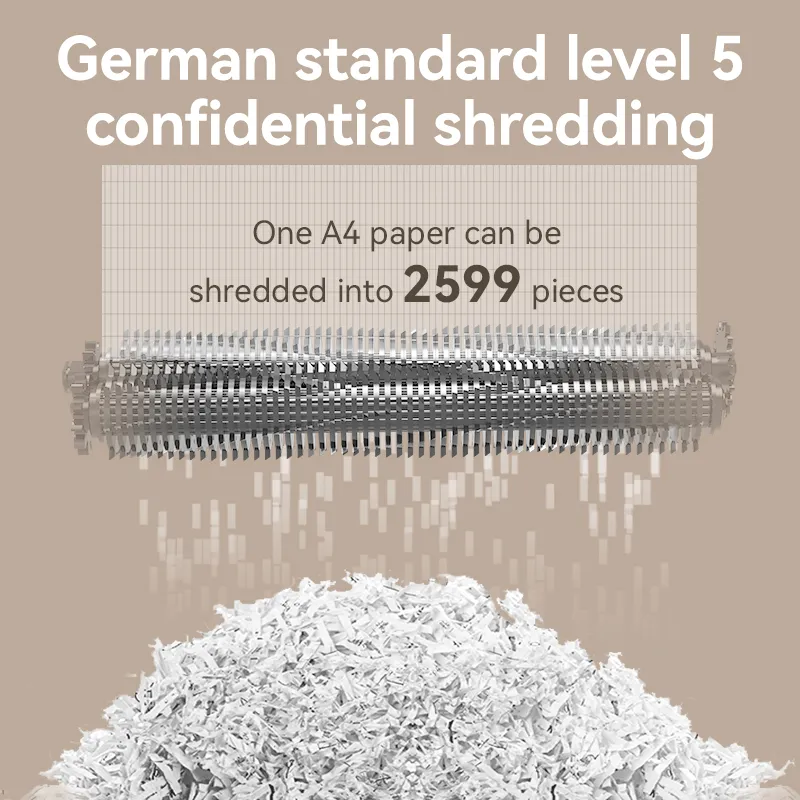 ET058 P4 Ultra Silence Paper Shredder